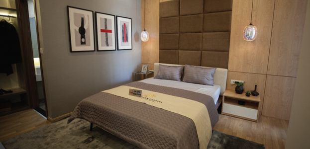 Nhà mẫu The Western Capital quận 6 Căn hộ The Western Capital hướng ban công bắc không có nội thất diện tích 65m²