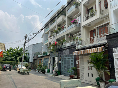 Nhà phố Quận Gò Vấp Nhà phố thiết kế 1 trệt, 2 lầu và sân thượng, diện tích 56.6m2.