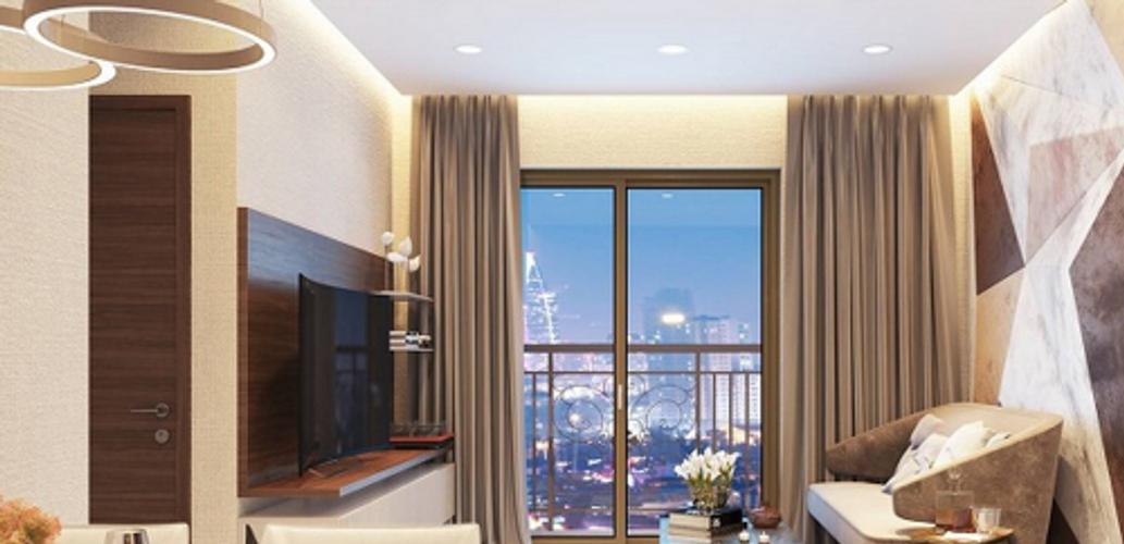 nhà mẫu căn hộ Q7 Saigon Riverside Căn hộ Q7 Saigon Riverside hướng ban công bắc không có nội thất diện tích 66m²