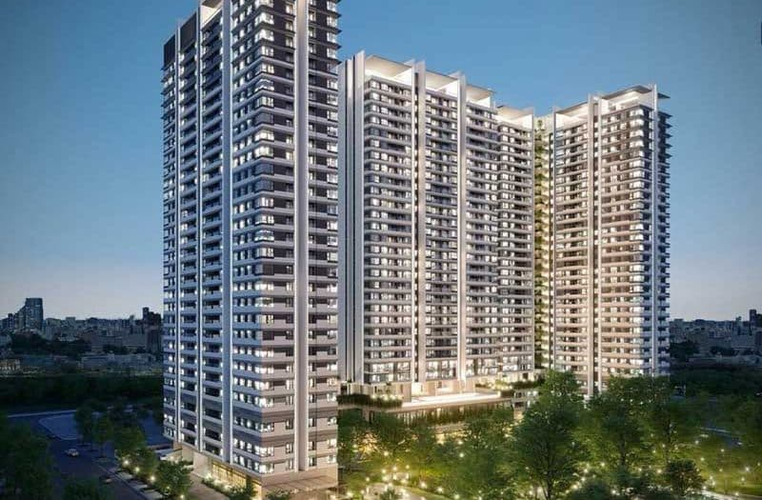 Căn hộ Kingdom 101, Quận 10 Căn hộ Kingdom 101 tầng 8 có 2 phòng ngủ, không có nội thất.