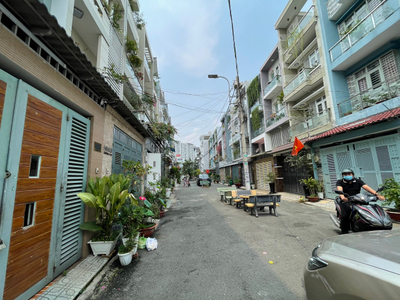 Nhà phố Quận Gò Vấp Nhà phố thiết kế 1 trệt, 2 lầu và sân thượng, diện tích 56.6m2.