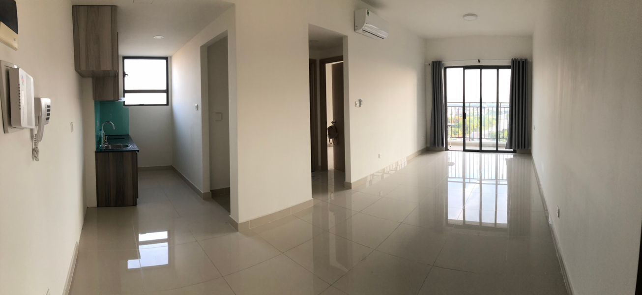 Officetel The Sun Avenue thiết kế sang trọng, nội thất cơ bản.