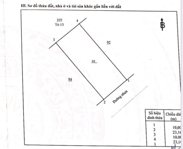 Đất nền Biên Hòa Đất nền diện tích 231.9m2 rộng thoáng, khu vực đầy đủ tiện ích.