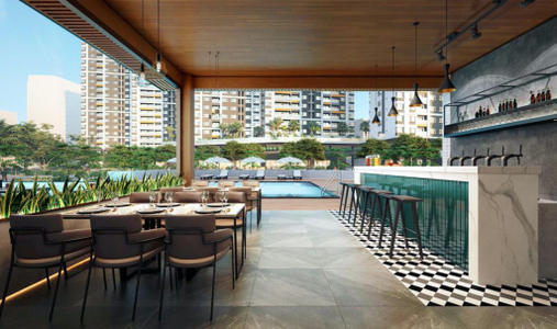 Căn hộ Mizuki Park, Huyện Bình Chánh Căn hộ Mizuki Park tầng 4 cửa hướng Tây, bàn giao không nội thất.