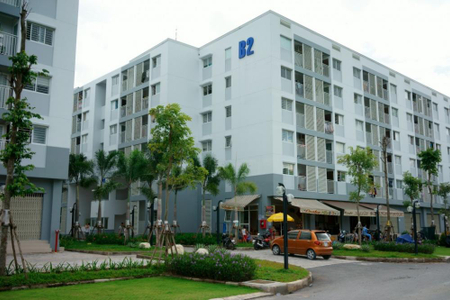 Căn hộ Ehome 4, Thuận An Căn hộ Ehome 4 tầng 3 diện tích 40.3m2, đầy đủ nội thất.