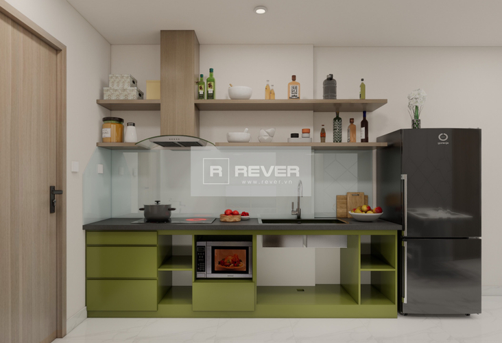 Căn hộ Vinhomes Grand Park, Quận 9 Căn hộ Vinhomes Grand Park tầng 19 diện tích 59.2m2, đầy đủ nội thất.