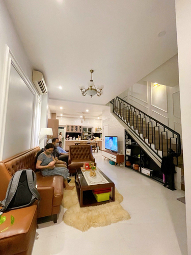 Nhà phố Quận 9 Nhà phố dự án Park Riverside thiết kế 1 trệt, 3 lầu đúc kiên cố.