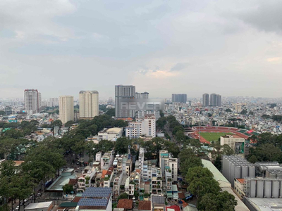 Căn hộ Hùng Vương Plaza, Quận 5 Căn hộ Hùng Vương Plaza tầng cao view thoáng mát, đầy đủ nội thất.