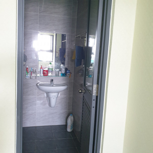 Căn hộ Thủ Thiêm Garden, Quận 9 Căn hộ Thủ Thiêm Garden tầng 17 có 2 phòng ngủ, đầy đủ nội thất.