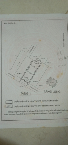 Nhà phố Quận Gò Vấp Nhà có cửa hướng Tây Nam đón nắng ấm, diện tích 46.98m2.