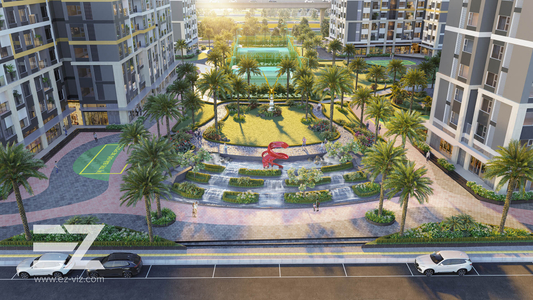 Căn hộ Vinhomes Grand Park, Quận 9 Căn hộ Vinhomes Grand Park tầng cao view thoáng mát, nội thất cơ bản.