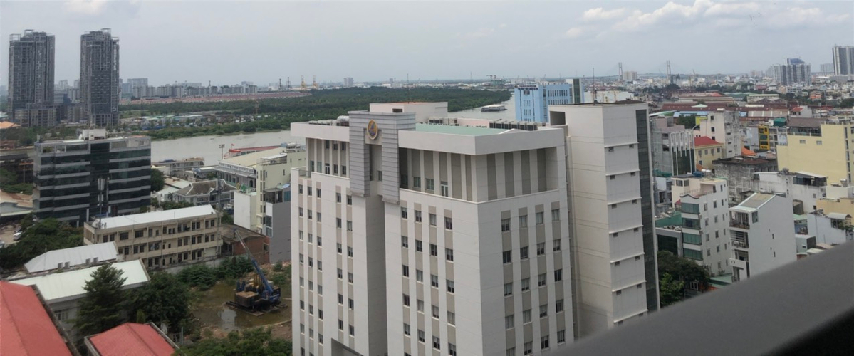 Căn hộ Saigon Royal, Quận 4 Căn hộ Saigon Royal tầng 9 thiết kế hiện đại, bàn giao không nội thất.