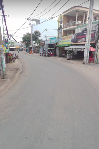 Đất nền Quận Thủ Đức Đất mặt tiền đường Số 8, hiện có nhà cấp 4 đang cho vật liệu xây dựng thuê.