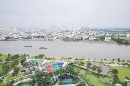 Căn hộ Vinhomes Central Park, Quận Bình Thạnh Căn hộ hạng sang Vinhomes Central Park tầng 20, view đón gió mát mẻ.