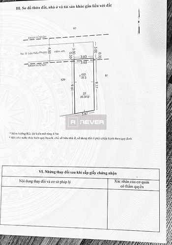  Nhà phố Đường Lưu Hữu Phước 2 tầng diện tích 35.3m² hướng đông nam pháp lý sổ hồng.