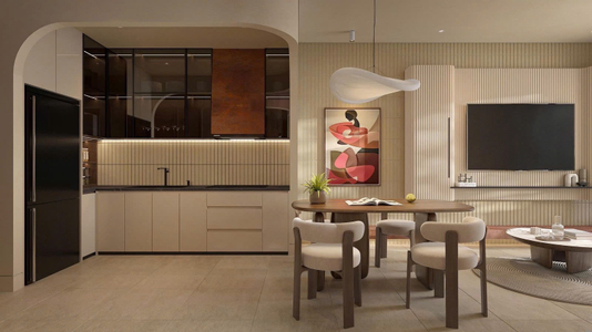 Căn hộ La Pura hướng Nam diện tích 54.51m2