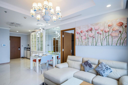 Căn hộ VInhomes Central Park, Quận Bình Thạnh Căn hộ cao cấp Vinhomes Central Park 3 phòng ngủ, nội thất dính tường.