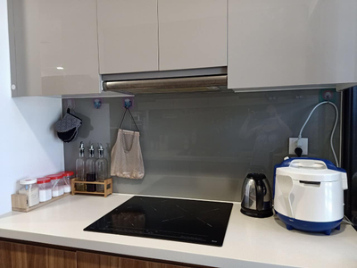 phòng bếp căn hộ Eco Green Quận 7 Căn hộ Eco Green Saigon tầng 14 đầy đủ nội thất, tiện ích đa dạng.