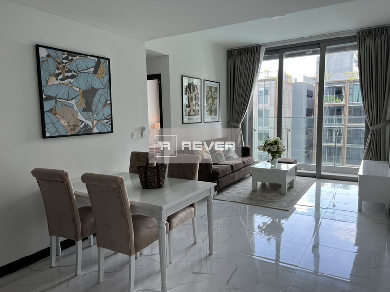 Căn hộ cao cấp Empire City diện tích 64.42m2, đầy đủ nội thất.