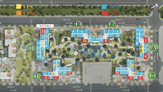  Căn hộ Masteri Centre Point hướng ban công tây bắc nội thất cơ bản diện tích 72.92m²
