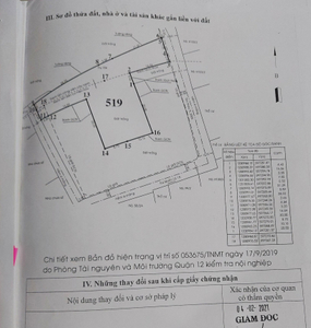 Đất nền Quận 12 Đất nền diện tích 904.3m2 lô đất hình chiếc áo.