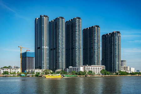  Căn hộ Vinhomes Golden River tầng thấp, tháp A1, 3 phòng ngủ, full nội thất