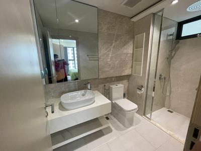  Căn hộ The Ascentia hướng ban công tây nam đầy đủ nội thất diện tích 75.18m².