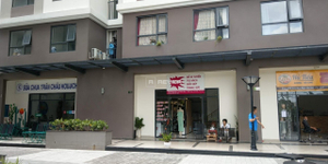 Shop-house Green River không có nội thất diện tích 151m²