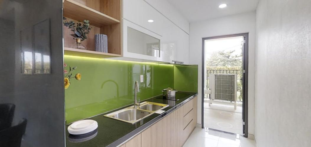 nhà mẫu căn hộ Picity High Park Căn hộ Picity High Park không có nội thất, view hồ bơi thoáng