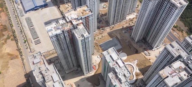 Căn hộ Vinhomes Grand Park, Quận 9 Căn hộ Vinhomes Grand Park tầng 22 có 2 phòng ngủ, nội thất cơ bản.