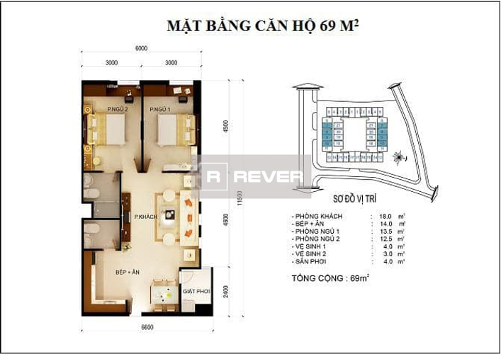  Căn hộ Dream Home Luxury tầng 5, bàn giao nội thất cơ bản.