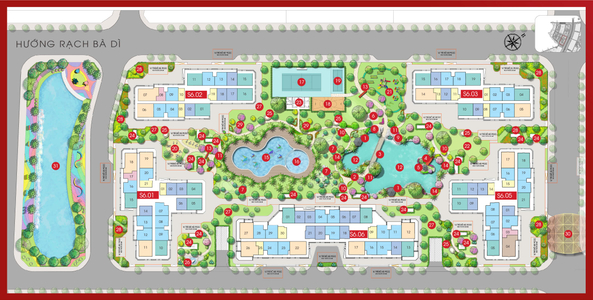 Căn hộ Vinhomes Grand Park, Quận 9 Căn hộ Vinhomes Grand Park có 2 phòng ngủ, nội thất cơ bản.