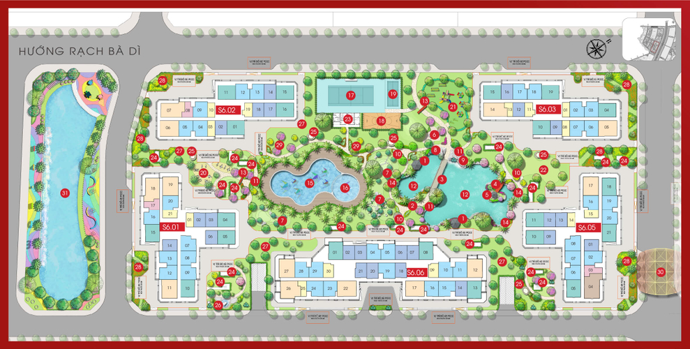 Căn hộ Vinhomes Grand Park, Quận 9 Căn hộ Vinhomes Grand Park có 2 phòng ngủ, nội thất cơ bản.