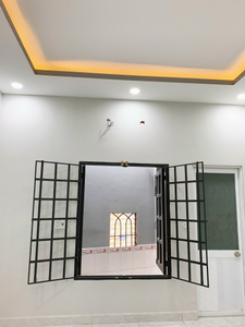 Nhà phố Quận 9 Nhà phố thiết kế 1 trệt, 1 lửng diện tích 58.2m2, cửa hướng Đông Nam.