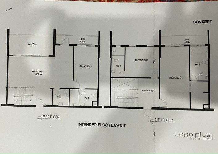  Penthouse Jamila Khang Điền không có nội thất diện tích 196m².