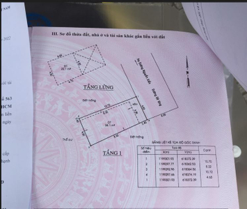 Nhà phố Quận 9 Nhà phố thiết kế 1 trệt, 1 lửng diện tích nhà 52.7m2, cửa hướng Đông Bắc.