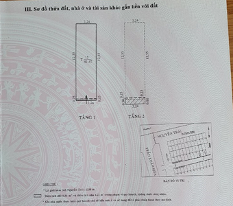 Nhà phố Quận 5 Nhà phố diện tích 40.7m2 hướng Đông Nam mát mẻ, khu dân cư sầm uất.