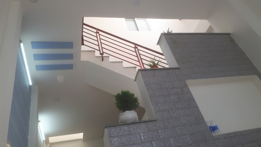 Nhà phố Quận 9 Nhà phố thiết kế 2 tầng diện tích 53.3m2 hướng Tây Bắc.