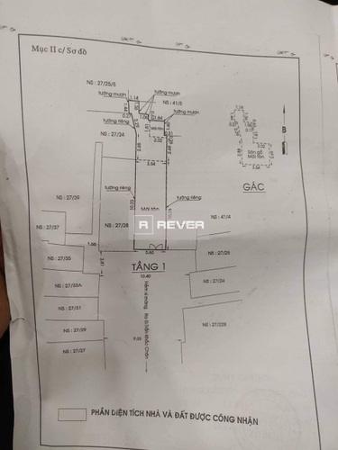 Nhà phố đường Trần Khắc Chân quận 1 Nhà phố Quận 1 diện tích đất 70.2m2 bàn giao không nội thất, sổ hồng riêng.