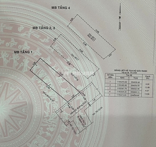  Nhà phố Đường DC6 4 tầng diện tích 53.1m² hướng đông nam pháp lý sổ hồng.