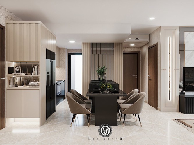  Căn hộ Phú Mỹ Hưng Midtown hướng ban công đông nam đầy đủ nội thất diện tích 80.61m²