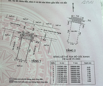 Nhà phố Quận Gò Vấp Nhà phố thiết kế 1 trệt, 1 lầu đúc kiên cố, bàn giao đầy đủ nội thất.