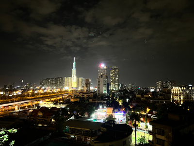 view Căn hộ Masteri Thảo Điền quận 2 Căn hộ Masteri Thảo Điền hướng ban công đông nam đầy đủ nội thất