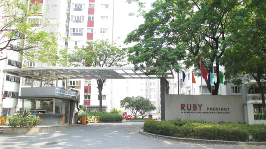 Căn hộ Celadon City Tân Phú Căn hộ Celadon City Tân Phú tầng 10 nội thất đầy đủ, ban công hướng Tây Bắc