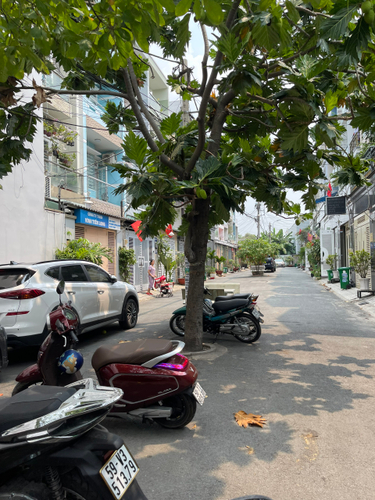 Nhà phố Quận Gò Vấp Nhà phố thiết kế 1 trệt, 2 lầu và sân thượng, diện tích 56.6m2.