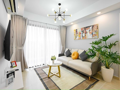 Căn hộ Masteri Thảo Điền, Quận 2 Căn hộ cao cấp Masteri Thảo Điền tầng 4 có 2 phòng ngủ rộng thoáng.