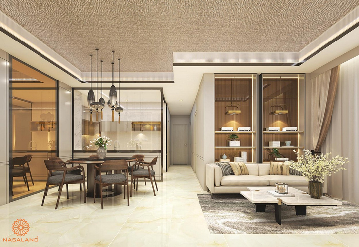 nhà mẫu THE ASCENTIA Penthouse The Ascentia thiết kế hiện đại, view đón gió mát.