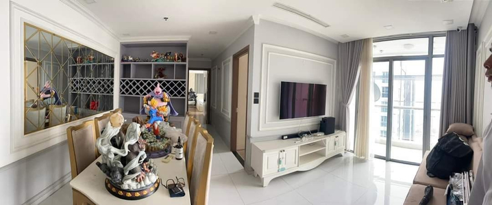 Căn hộ 3 phòng ngủ full nội thất Luxury Vinhomes Central Park 