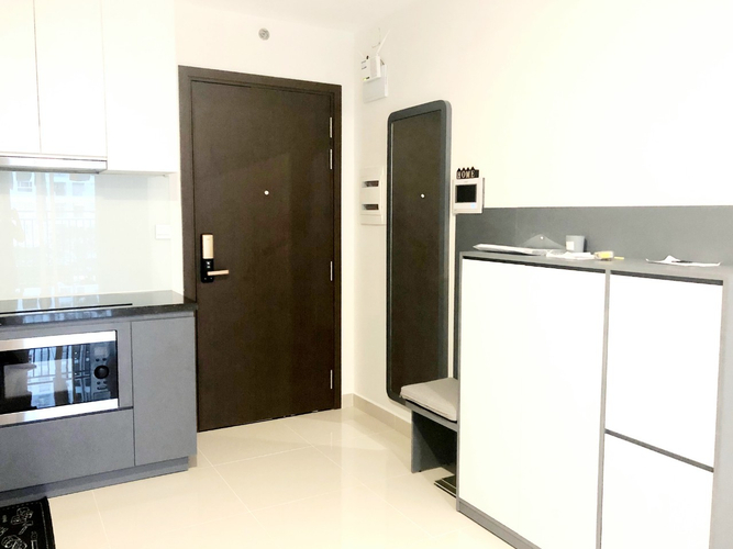 Căn hộ Sunrise Riverside, Huyện Nhà Bè Căn hộ Sunrise Riverside tầng 4 diện tích 55m2, đầy đủ nội thất.