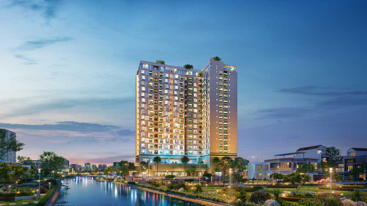 Căn hộ Happy One Thạnh Lộc, Quận 12 Căn hộ Happy One Thạnh Lộc tầng 5 thiết kế 2 phòng ngủ, không có nội thất.